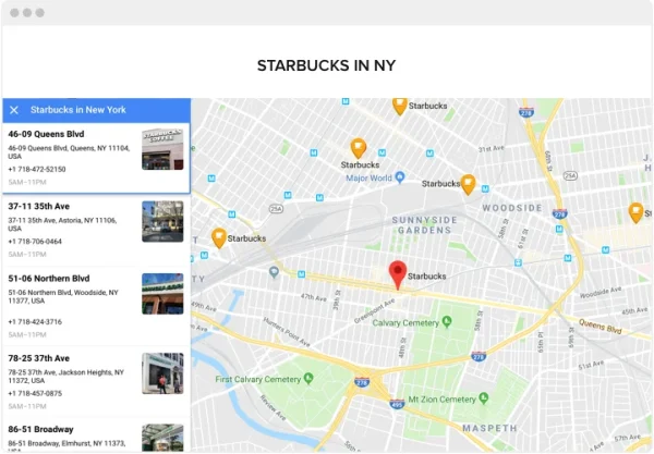 Google Maps Multisucursal